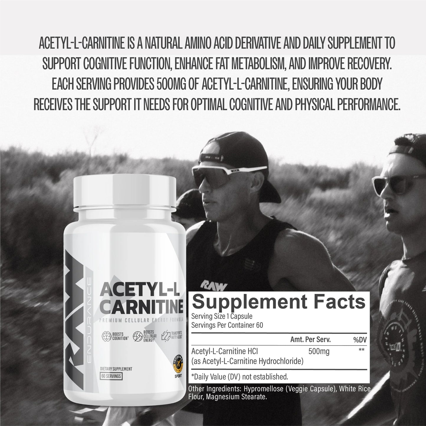RAW Nutrition Acetyl L-Carnitine