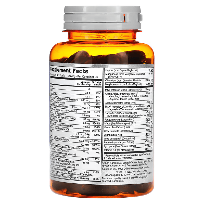 NOW Foods Men's Active Sports Multi