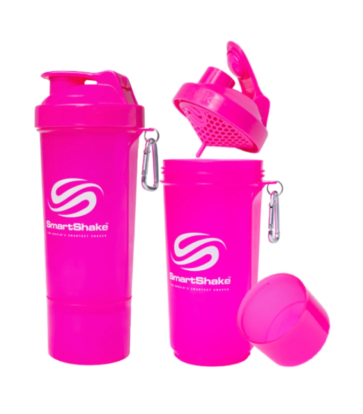 SmartShake Original2Go, Neon Pink - 600 ml.
