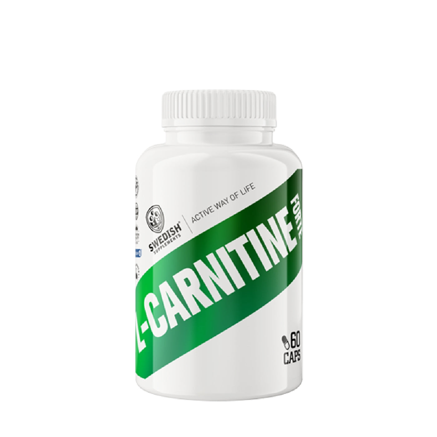 SWEDISH Supplements L-Carnitine Forte / Carnipure® + Acetyl