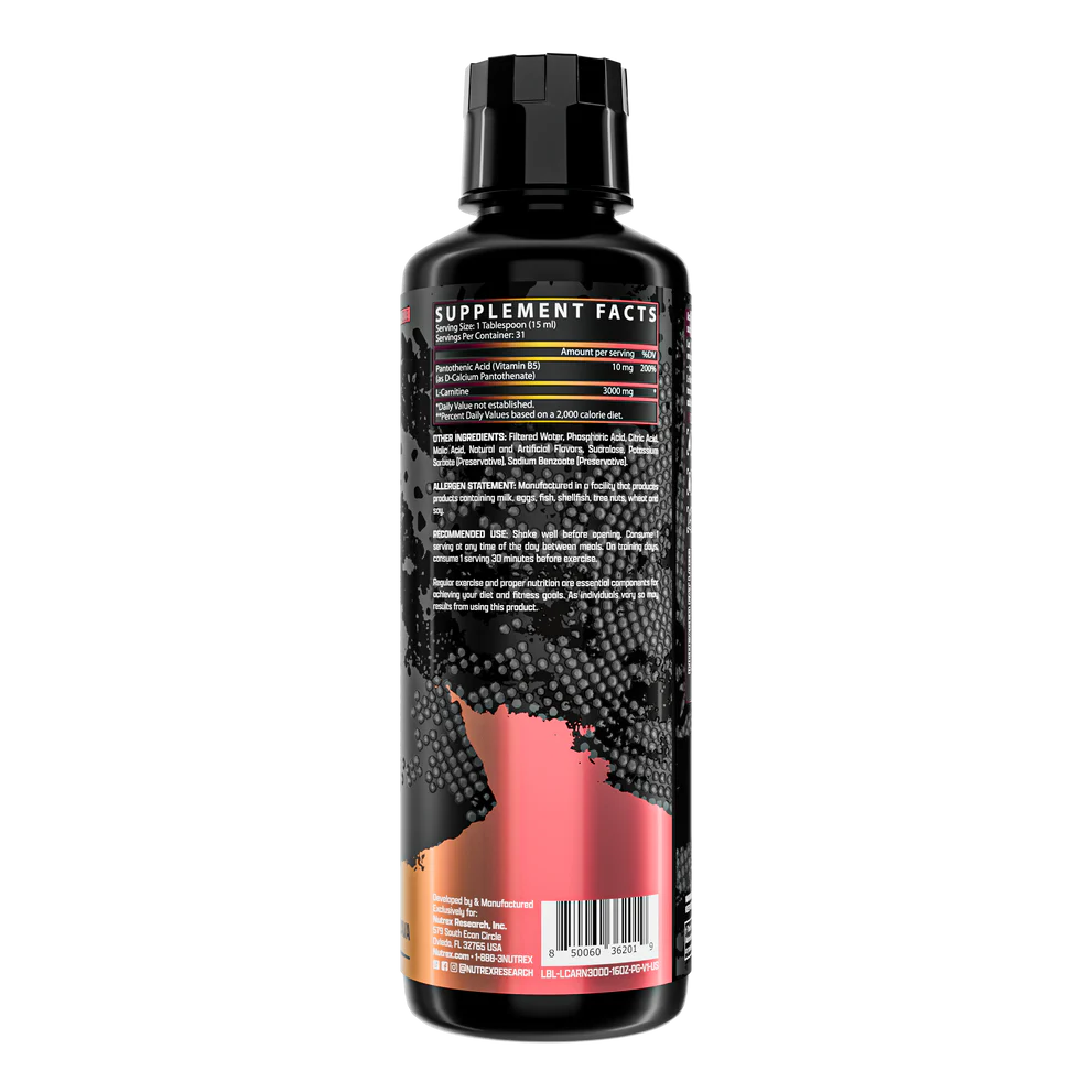 Nutrex Liquid L-Carnitine 3000