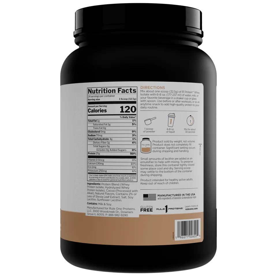 Rule1 R1 Protein Naturally Flavored , 24 дози