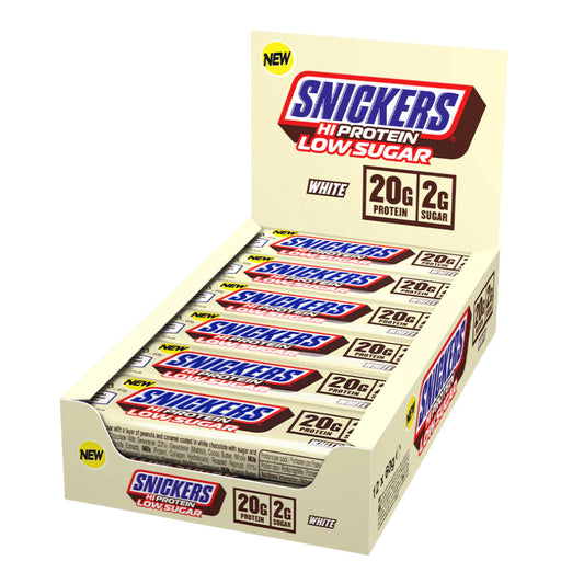 Snickers White Low Sugar High Protein Bar (12x57g)