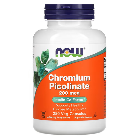 NOW Foods Chromium Picolinate , 100 tabs