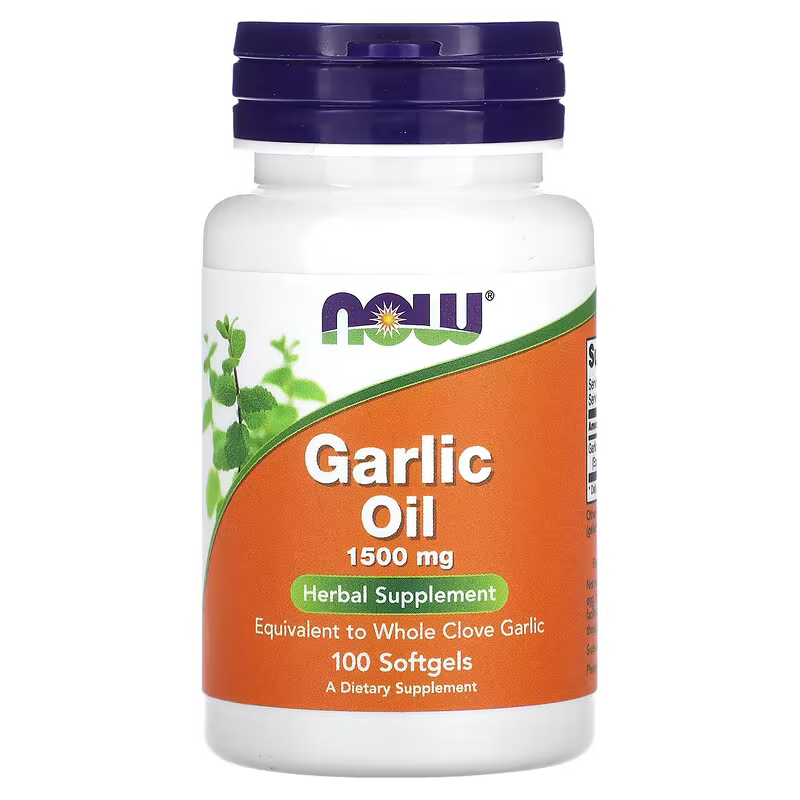 NOW Foods Garlic Oil 1500mg